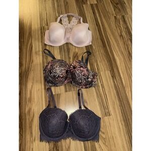 Victoria's Secret VS Bra Lot 36DDD 36 DDD‎ Underwire Lined Perfect Coverage